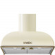 SMEG Campana decorativa  KS59POE2. 90 cm. Crema. Clase A